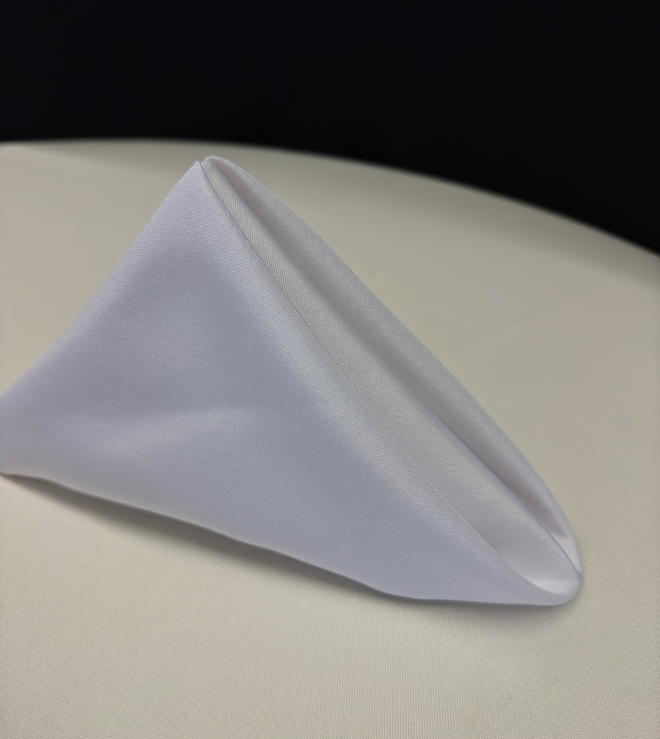 Napkin WHITE L POLY 17"