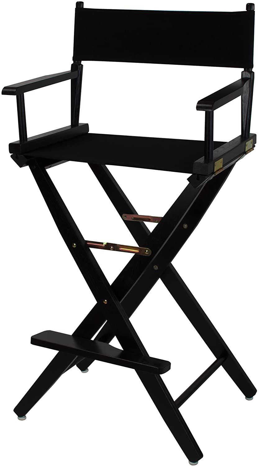 Directors Chair Black Folding