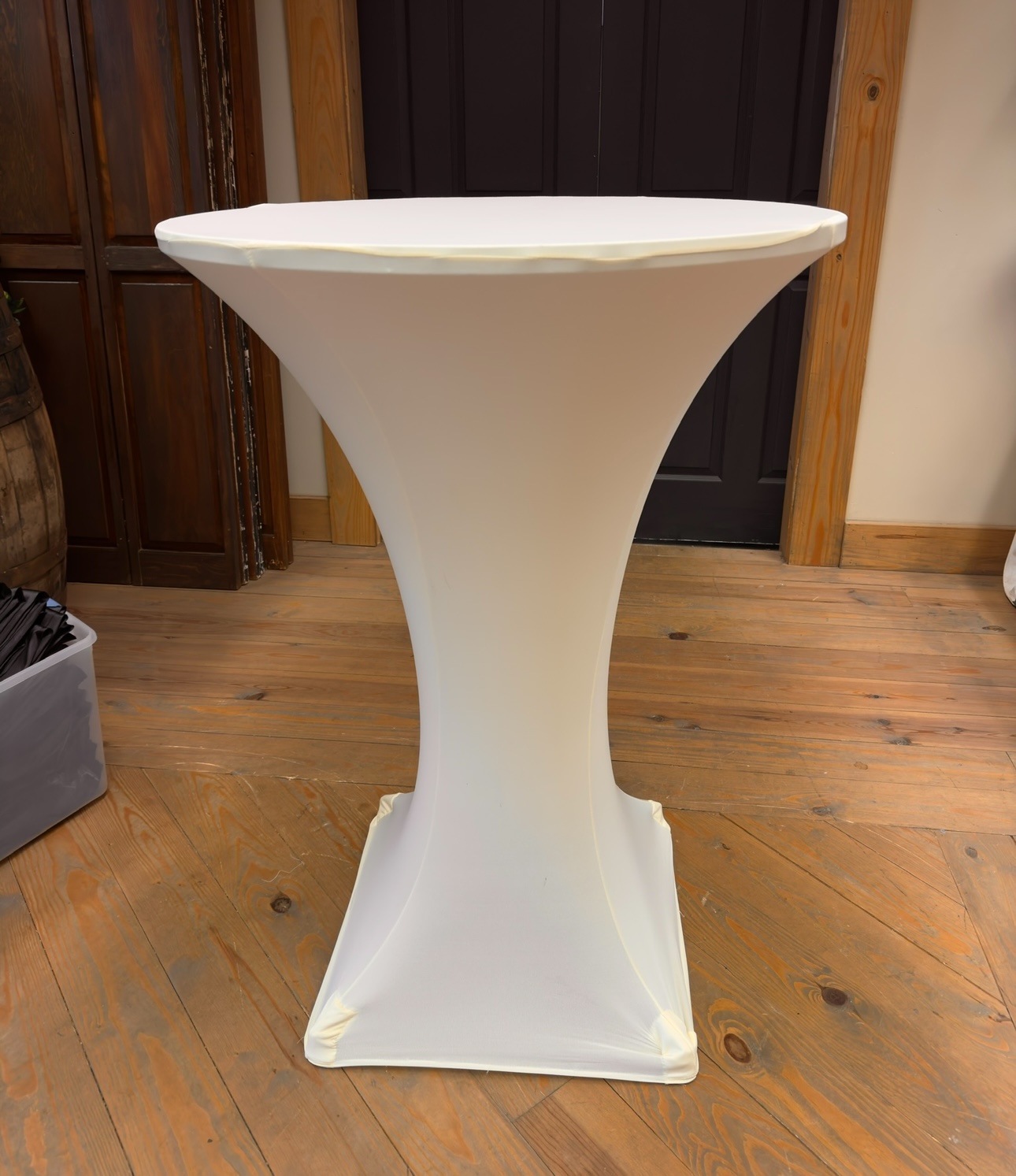 Spandex IVORY Adjustable Hightop