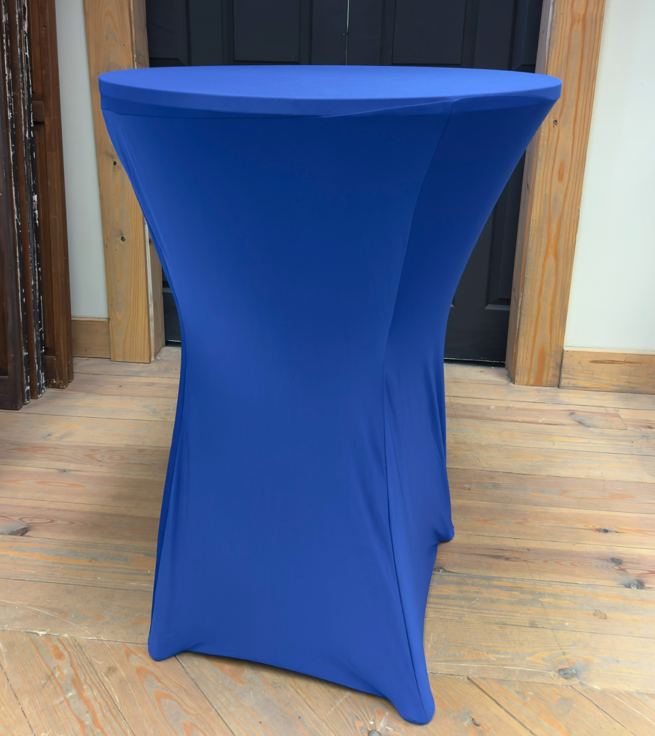 Spandex ROYAL BLUE Adjustable Hightop