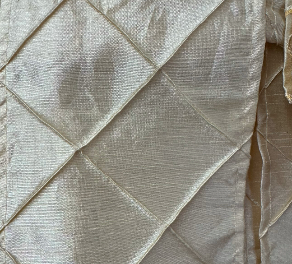 Drape 10'w x 16't PINTUCK IVORY