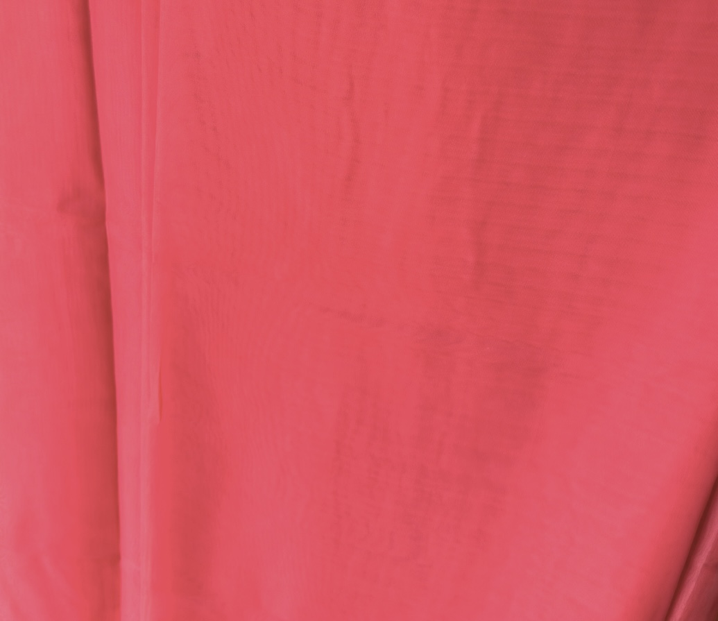 Drape 5'w x 10't  SHEER CORAL (Orange)