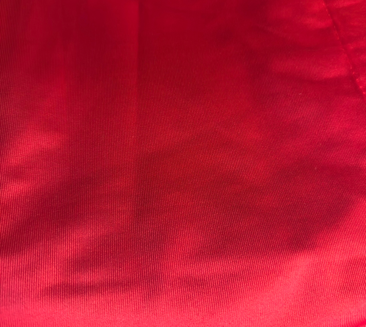 Drape 5'w x 10't POLY RED Fire Retardant
