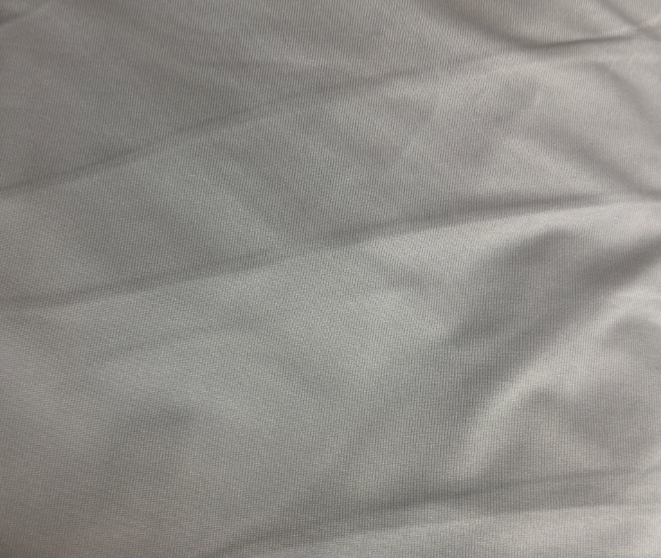 Drape 5'w x 10't POLY SILVER Fire Retardant