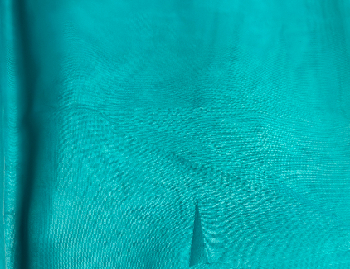 Drape 5'w x 10't SHEER TURQUOISE