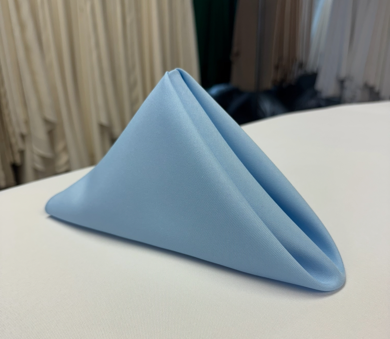 Napkin LIGHT BLUE 127 A POLY 20"
