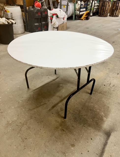 48" Round Table Wooden Top