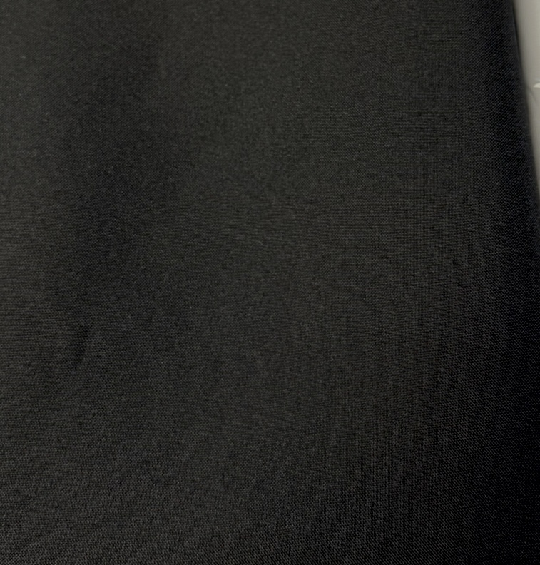 120" POLY BLACK with Center Hole