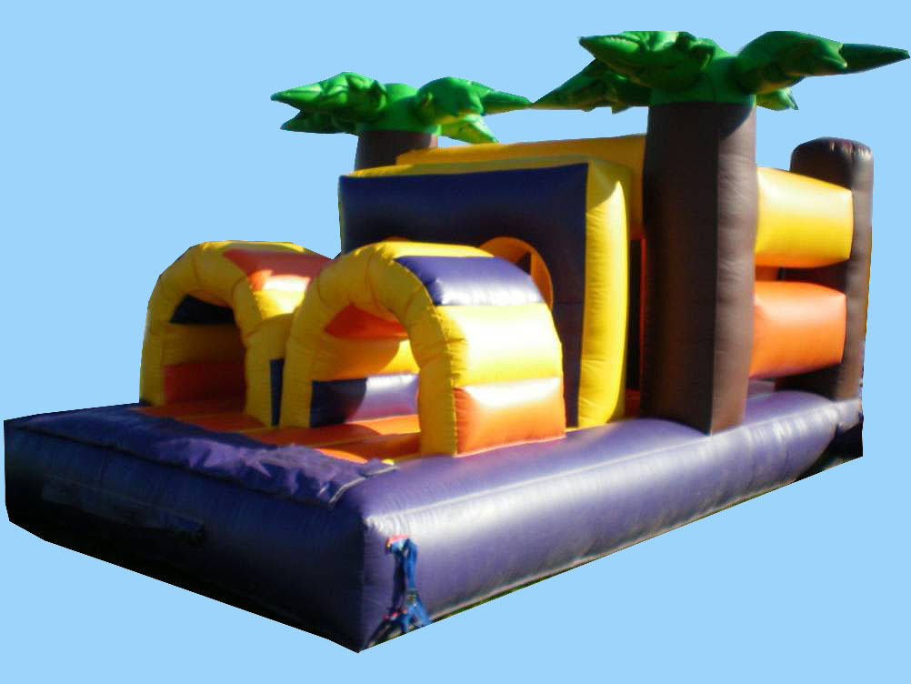 Inflatable Tropical Obstacle