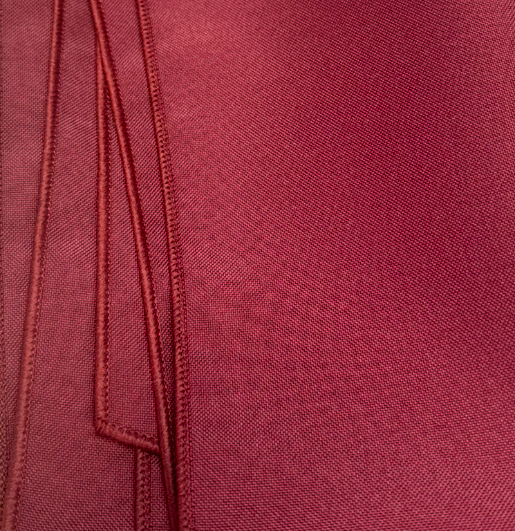 Chair Tie POLY BURGUNDY