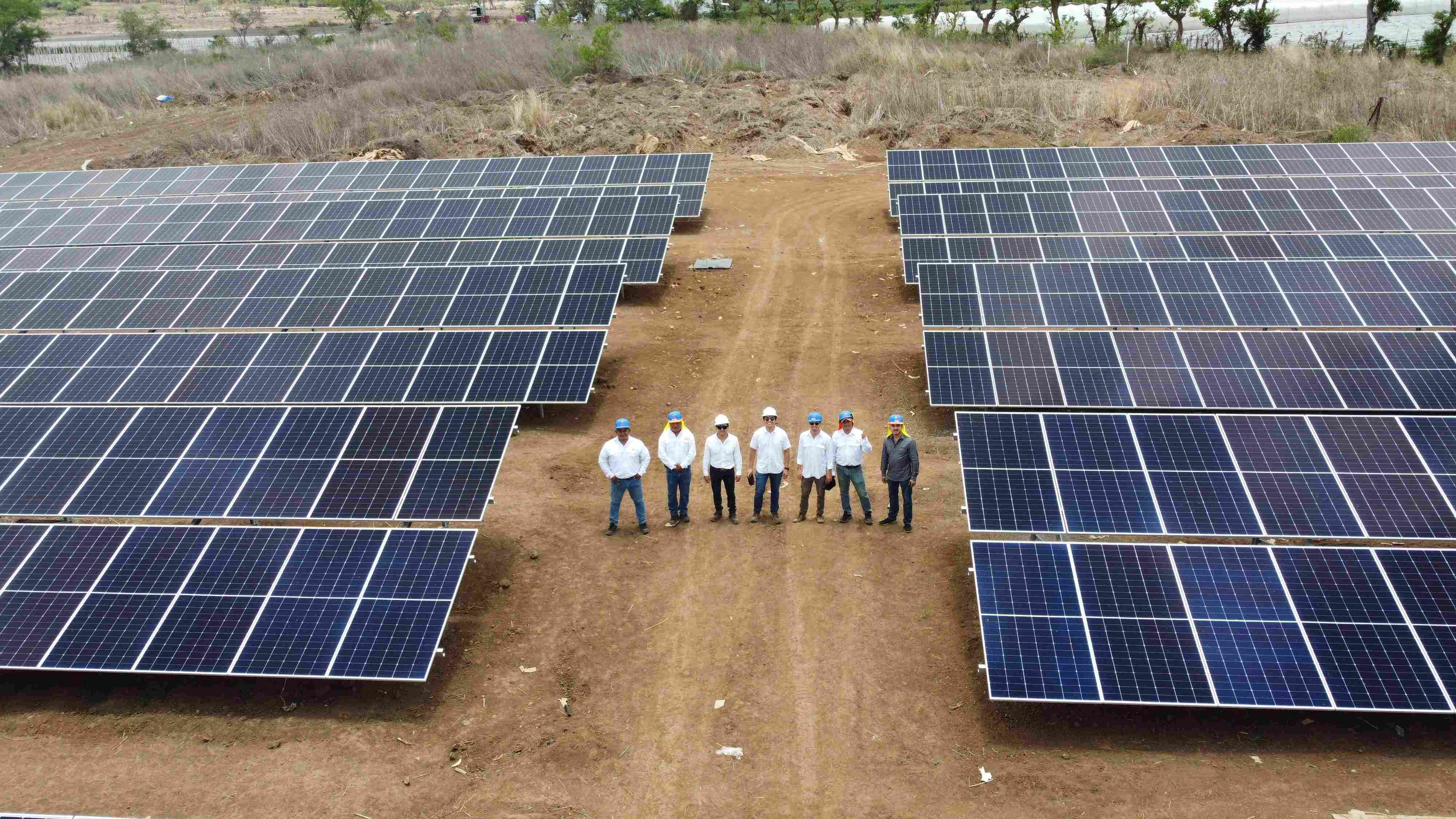 Industrial warehouse solar project
