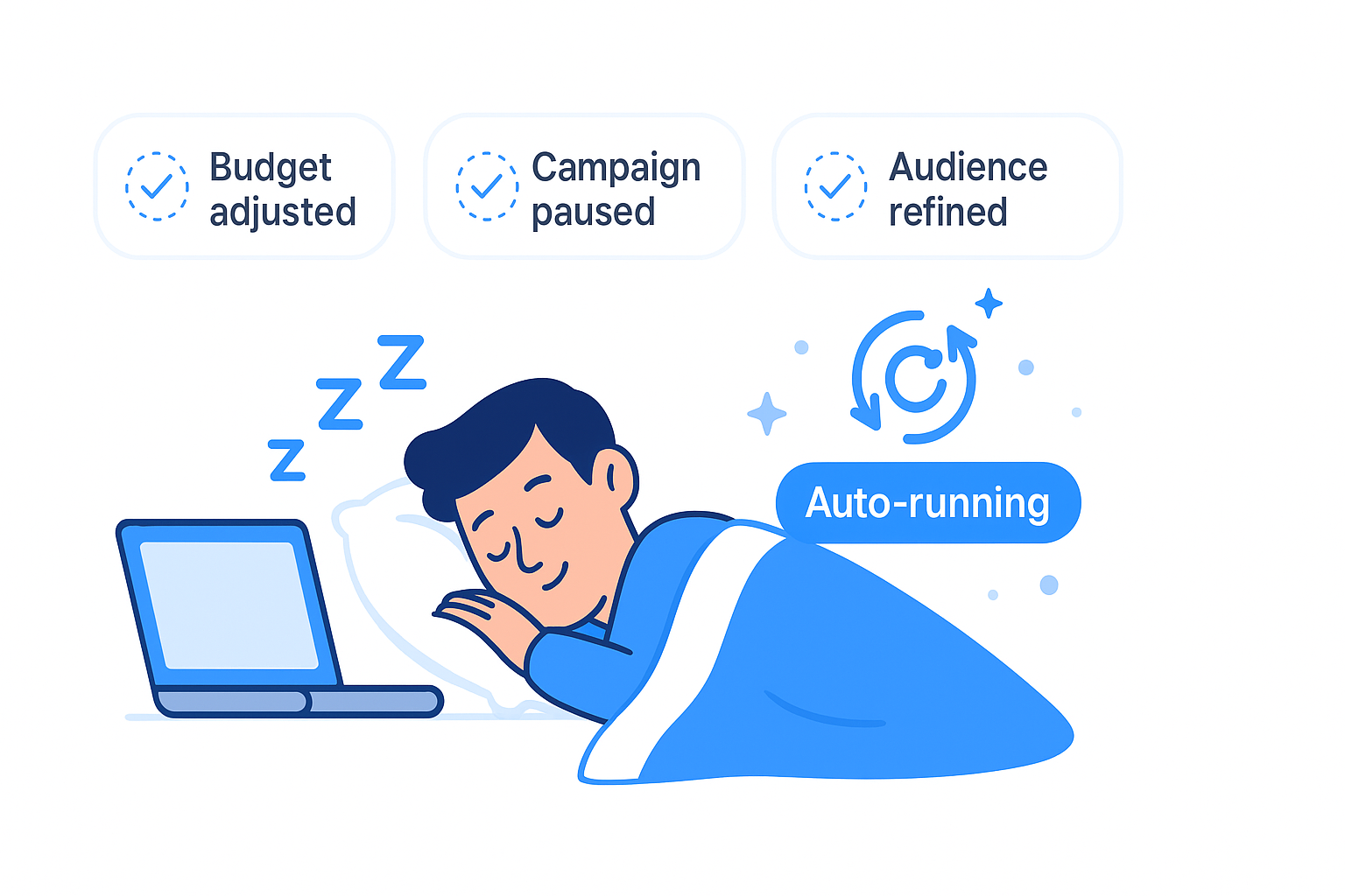 Set up rules that work while you sleep