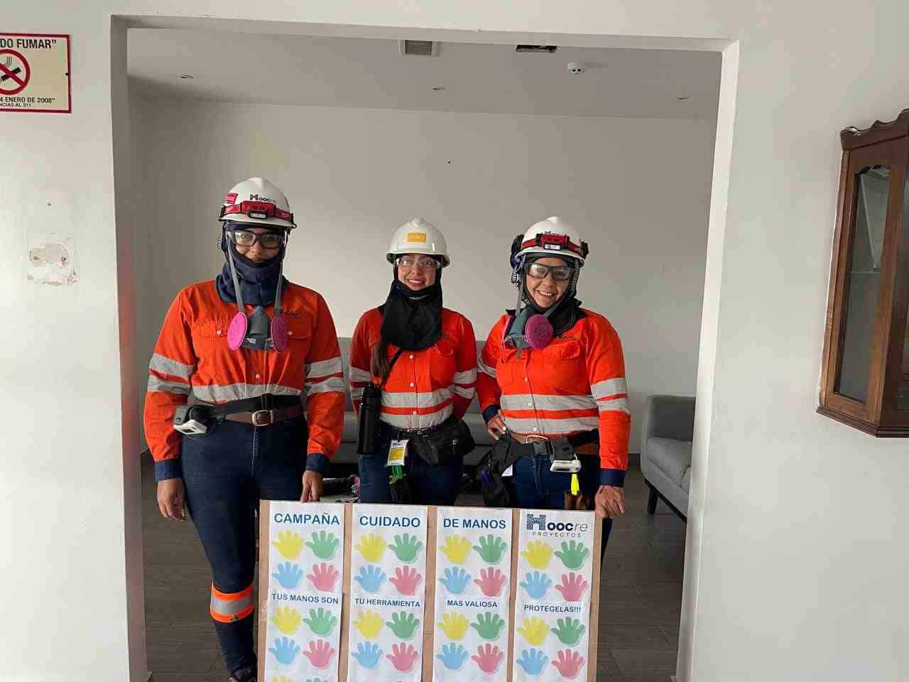 Sesión de capacitación HSE