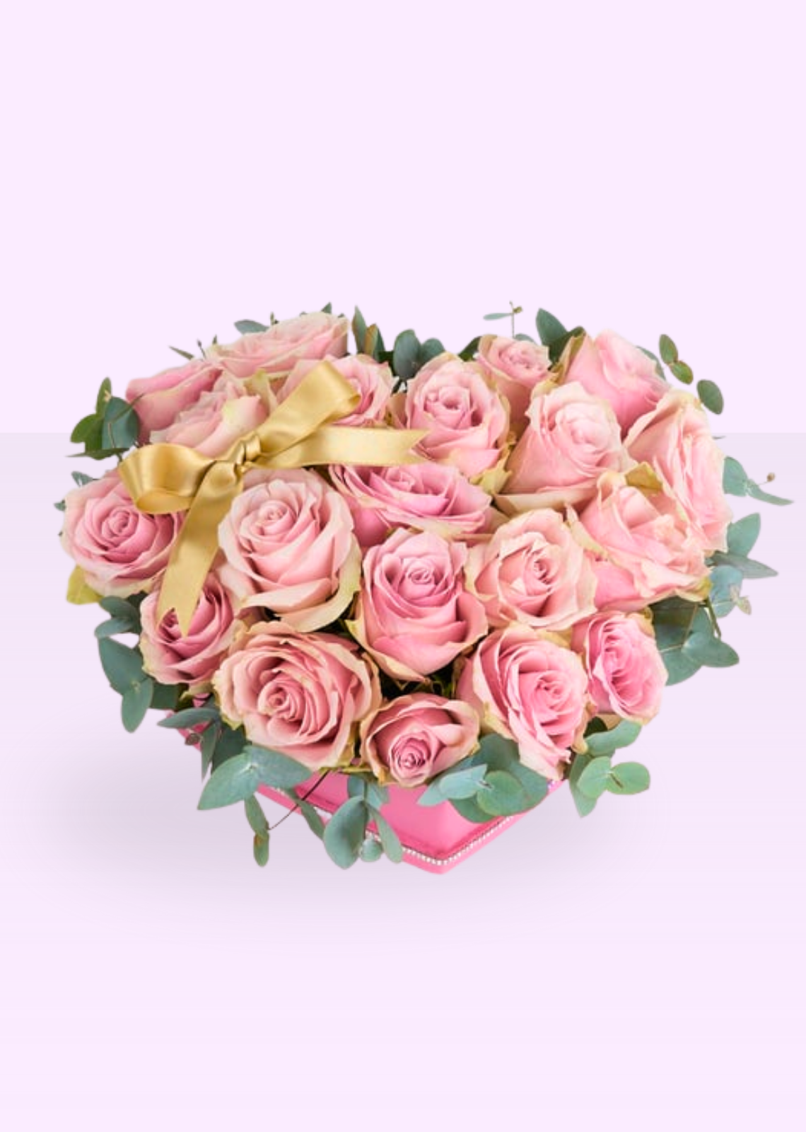 Vista previa de 24 Rosas en Caja Forma de Corazón - imagen 1