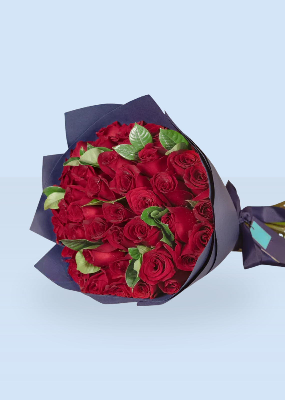 48 Rosas rojas en ramo - entrega de flores, ramo de flores, flores a domicilio