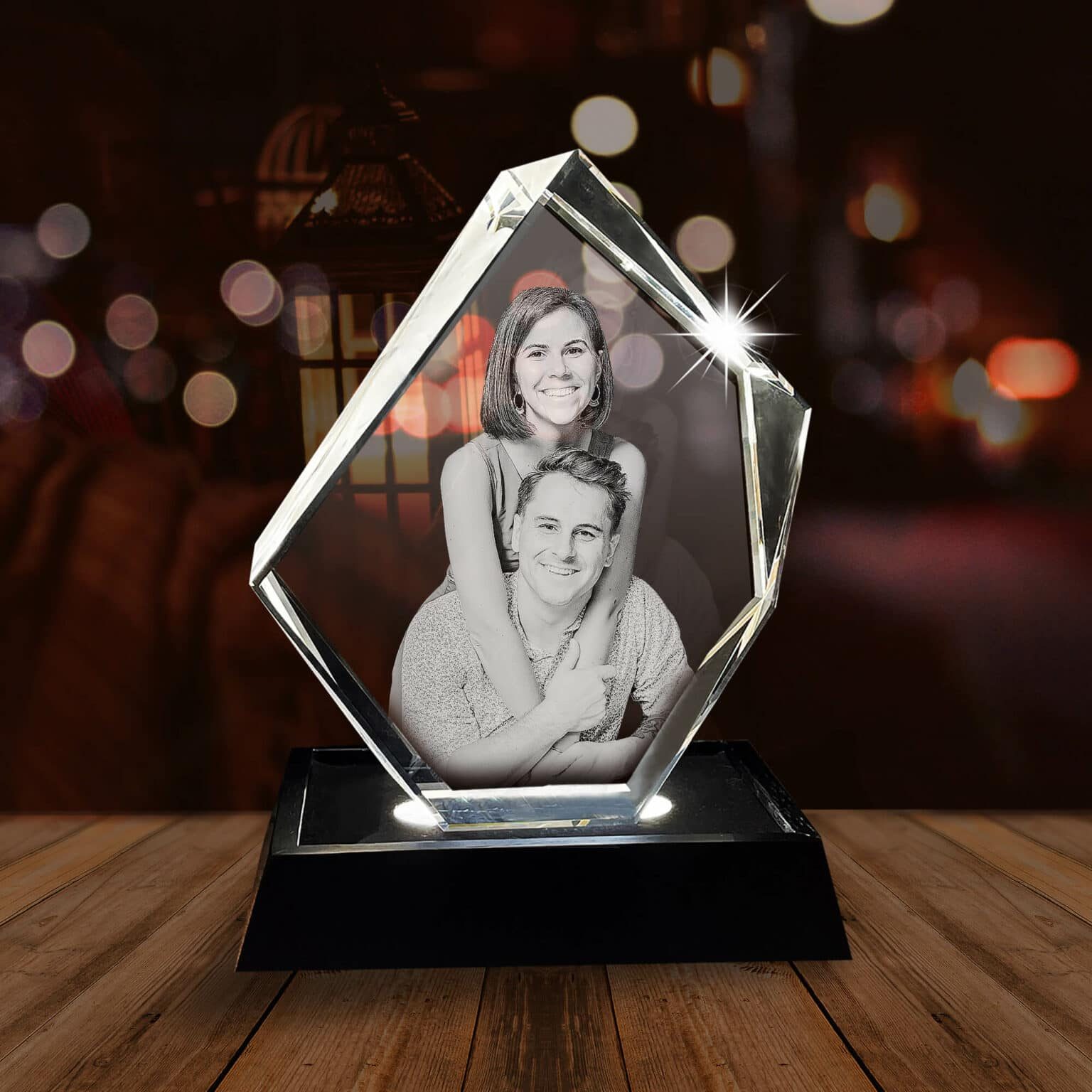 3D Picture Crystal Gifts | Custom Photo Keepsakes