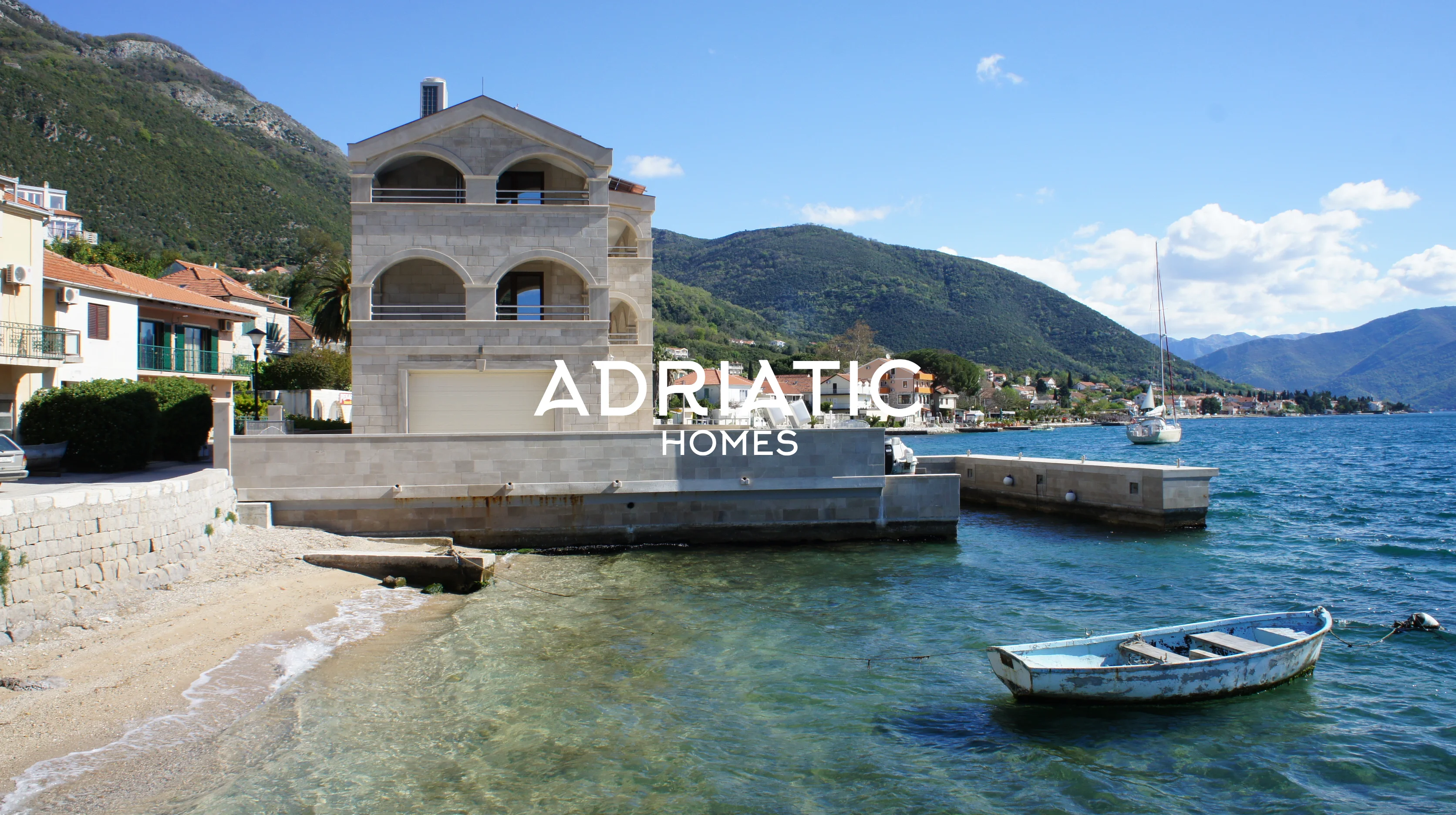 Exclusive luxury villa with private beach and marina in Djenovici, Montenegro 3