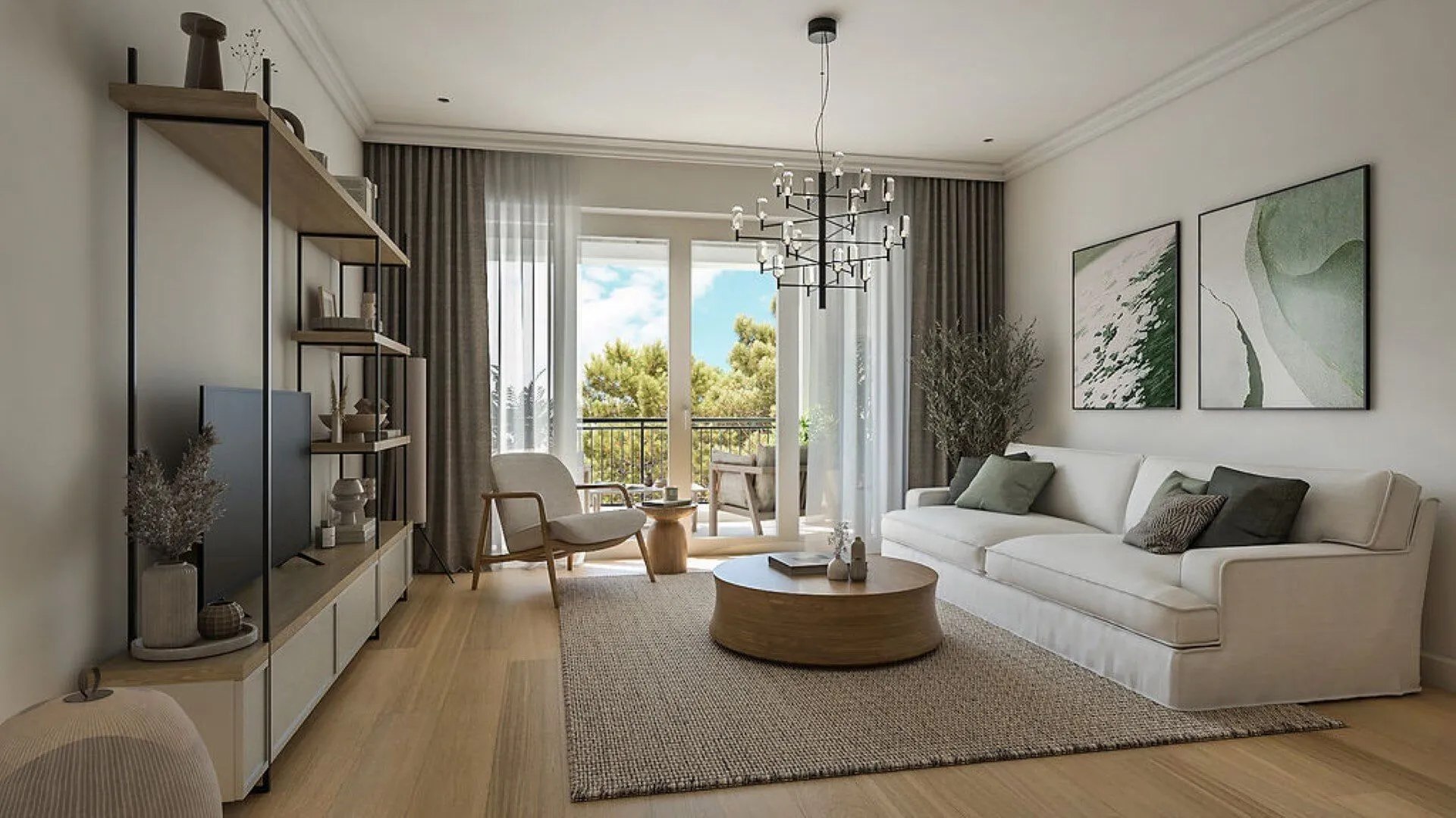Modern 1 Bedroom Apartment with Private Yard and Terrace in Luštica Bay Heights Residences