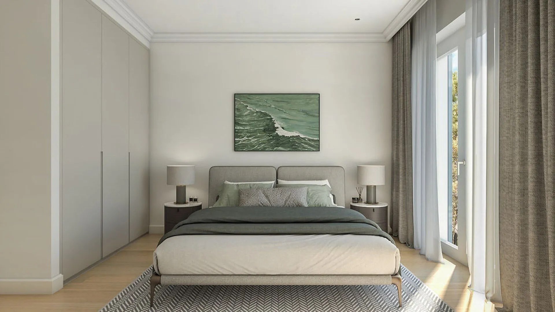 Modern 1 Bedroom Apartment with Private Yard and Terrace in Luštica Bay Heights Residences 2
