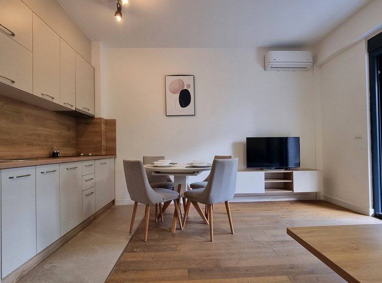 Stylish 1 Bedroom Apartment with Sea Views in Zafira Club House, Becici 2