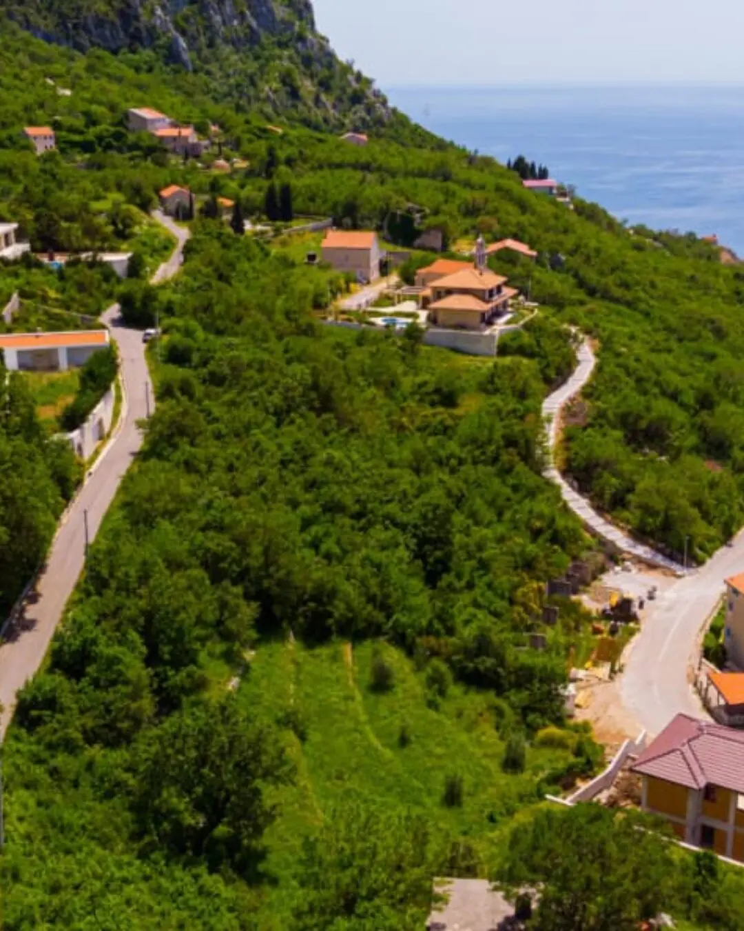 Building Land in Tudorovici Budva - 1,388 m² Premium Plot