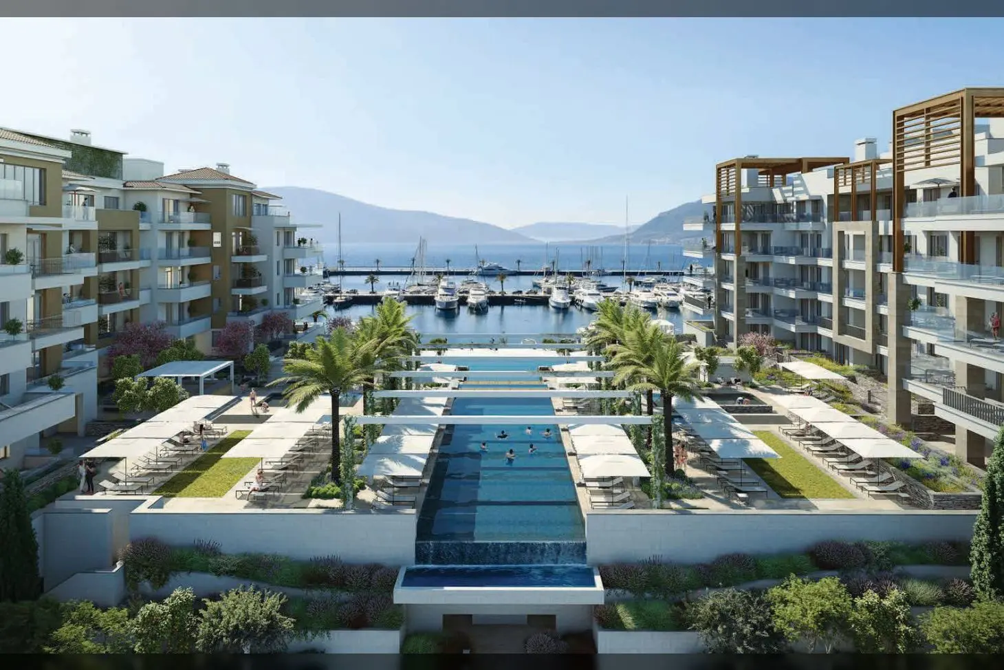 Apartment in Baia Tower Porto Montenegro