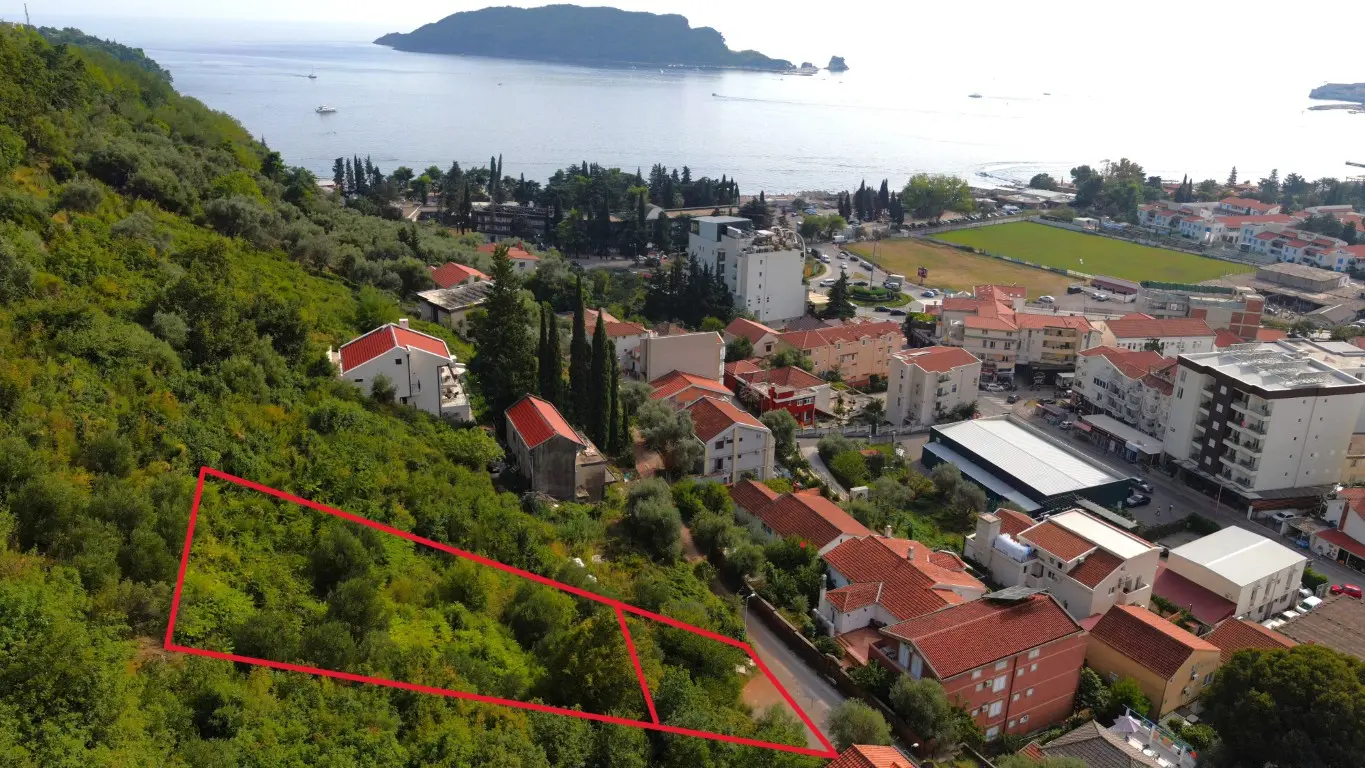 Land Parcel with Sea View in Budva 2