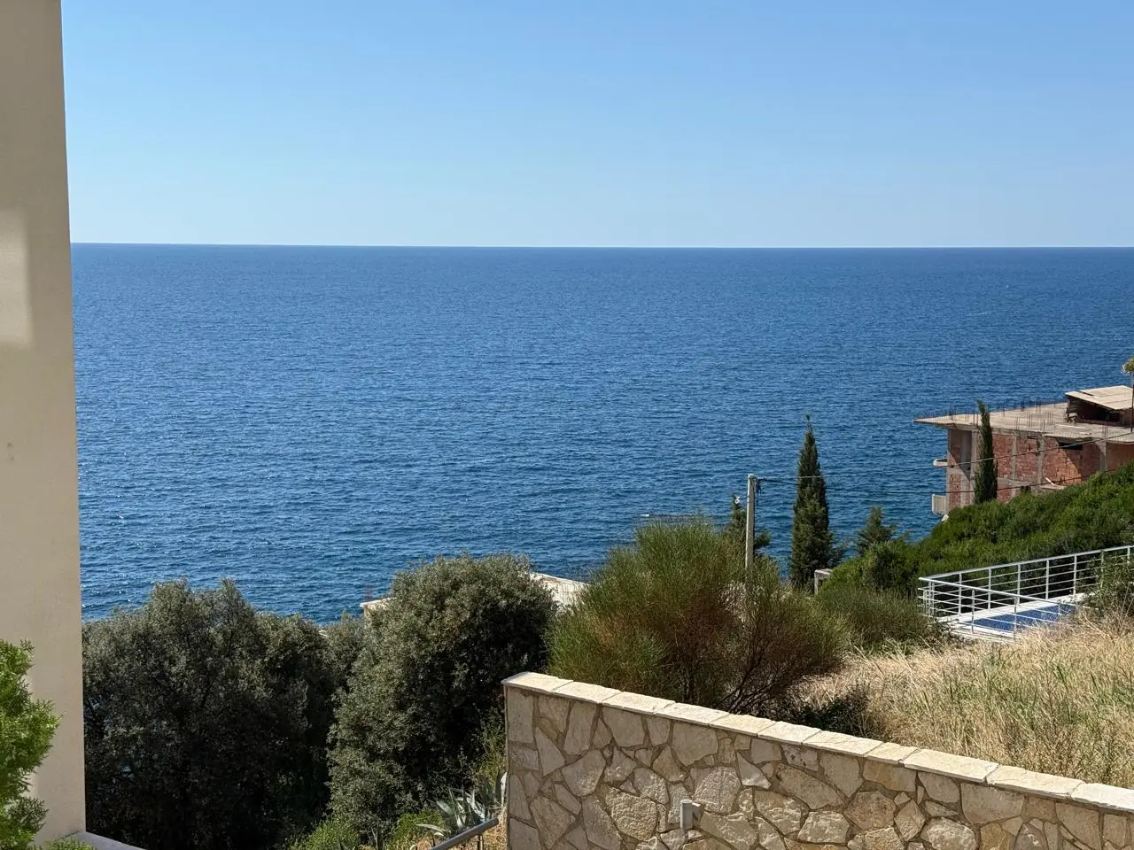 Studio Apartment in Dobra Voda with Sea View
