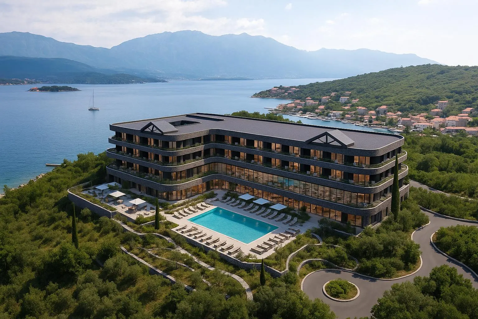 Waterfront Land with Porto Montenegro View
