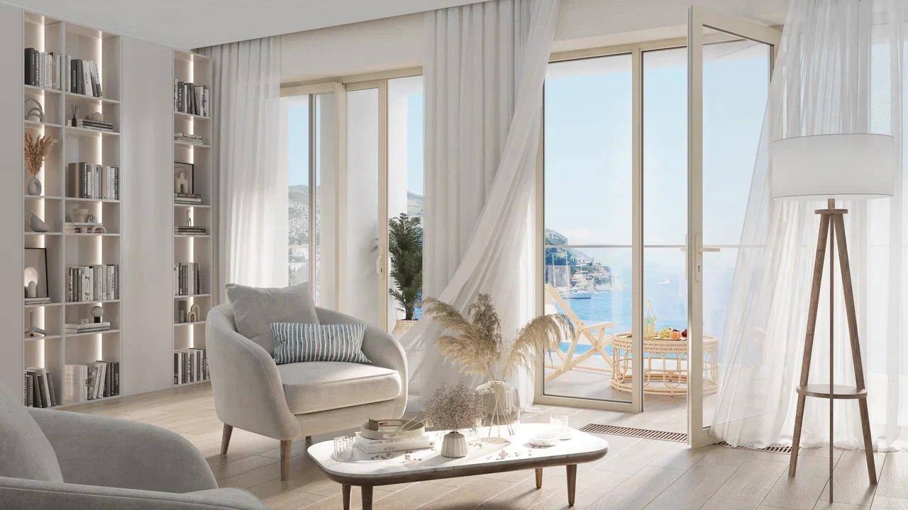 1-bedroom apartment with sea view in SEASIDE complex 4