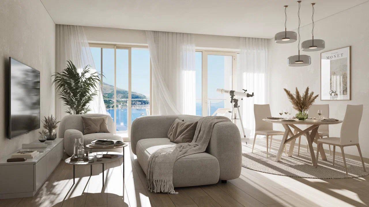 1-bedroom apartment with sea view in SEASIDE complex 5