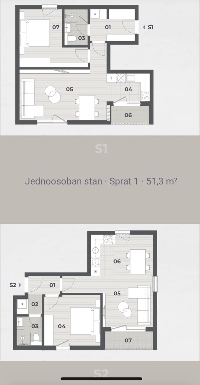 Apartments in Clubhouse with 1 Bedroom in Tivat, Dumidran  3