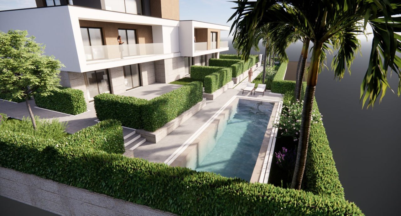 Clubhouse Apartments with Pool in Tivat