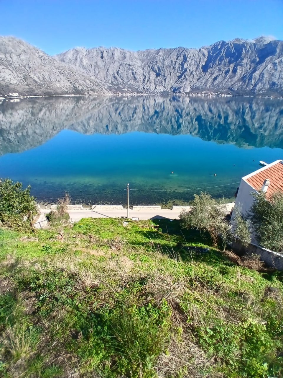 Land for Villa Construction with Sea and Mountain Views