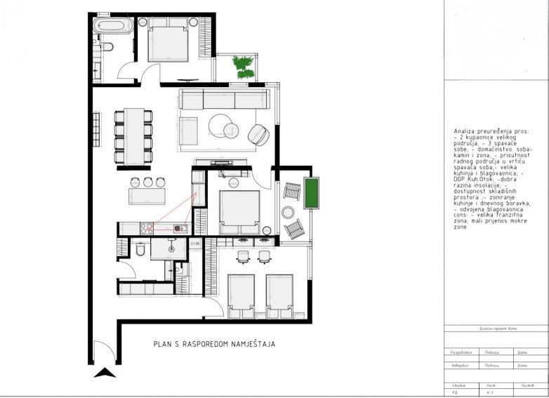 Spacious Apartment near the Sea in Novi Bar 6