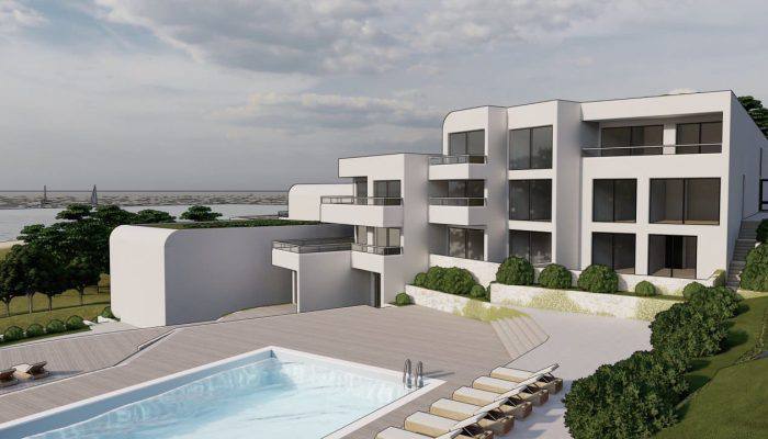 Modern 1-Bedroom Apartment with Sea View in Tivat, Bonici, Montenegro 4
