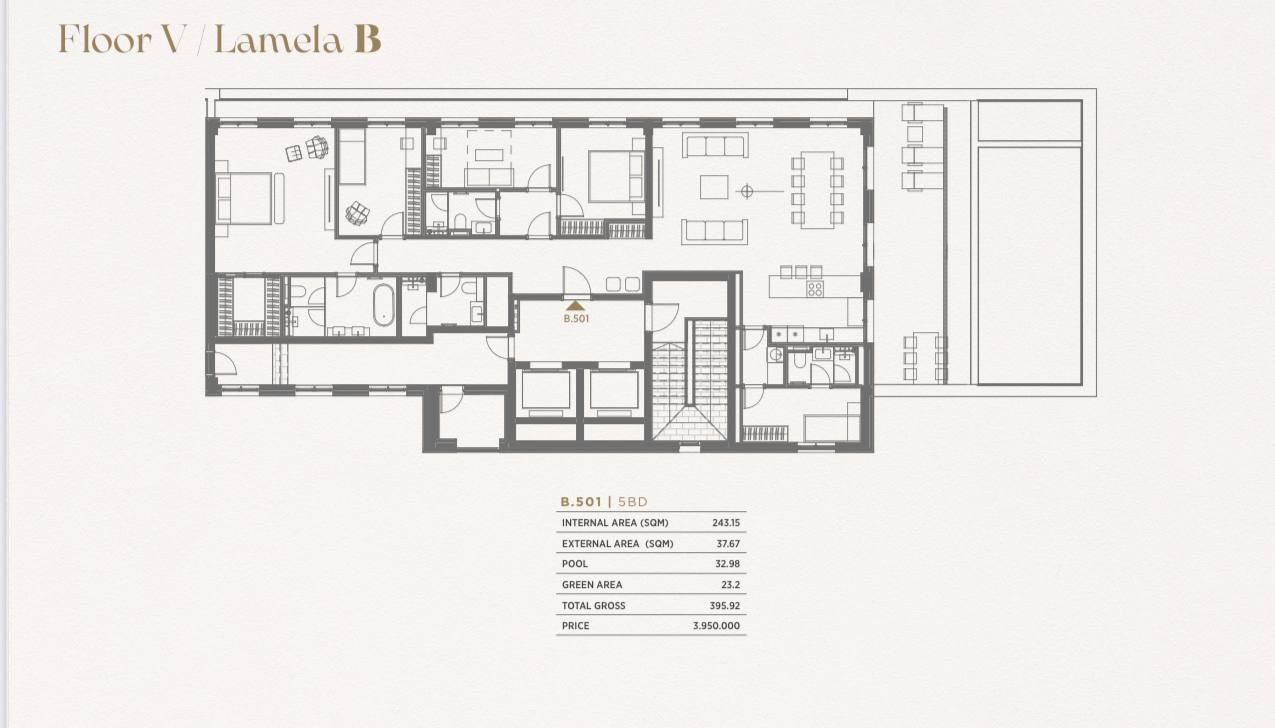 Luxury Penthouse with Private Pool in Sotko Porto Montenegro Tivat 8