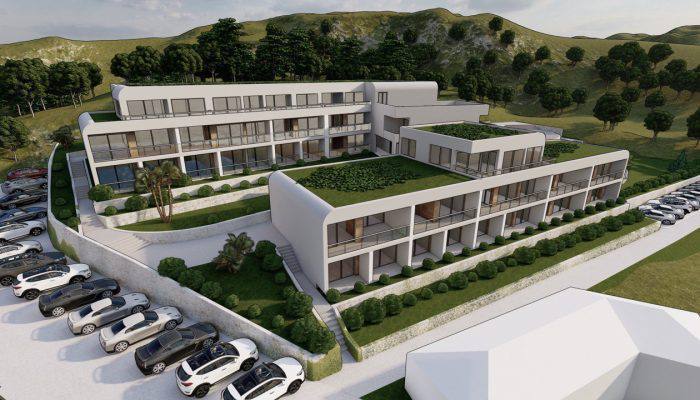 Modern Studio with Sea View in Bonici, Tivat