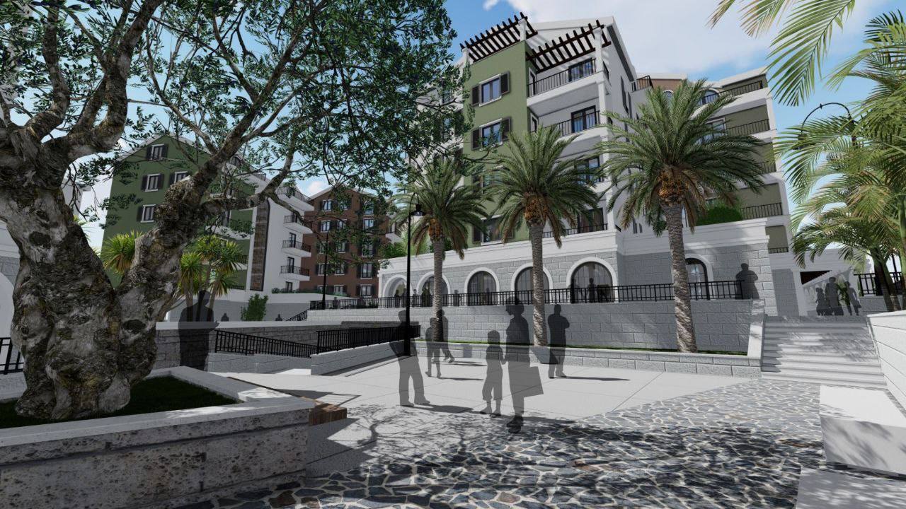 New Studio Apartments in Tivat Complex 6