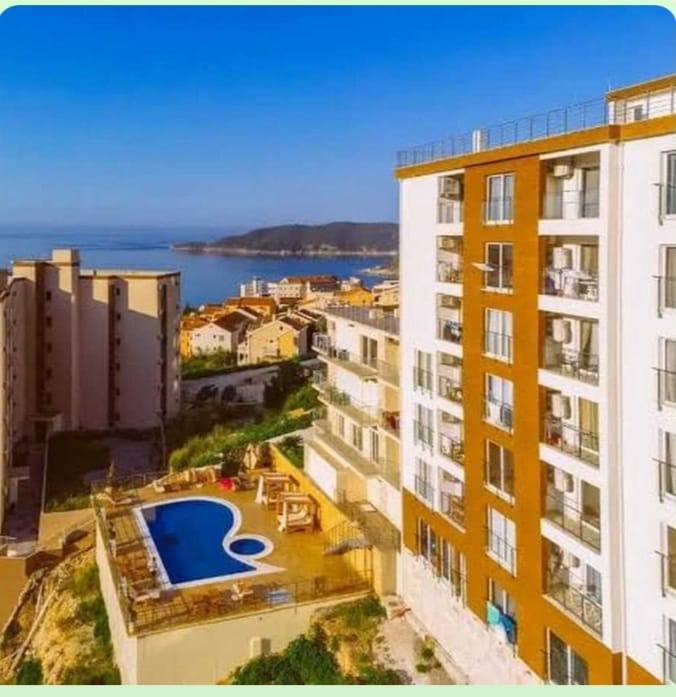 Compact Studio Apartment in Sunset Becici Complex 3