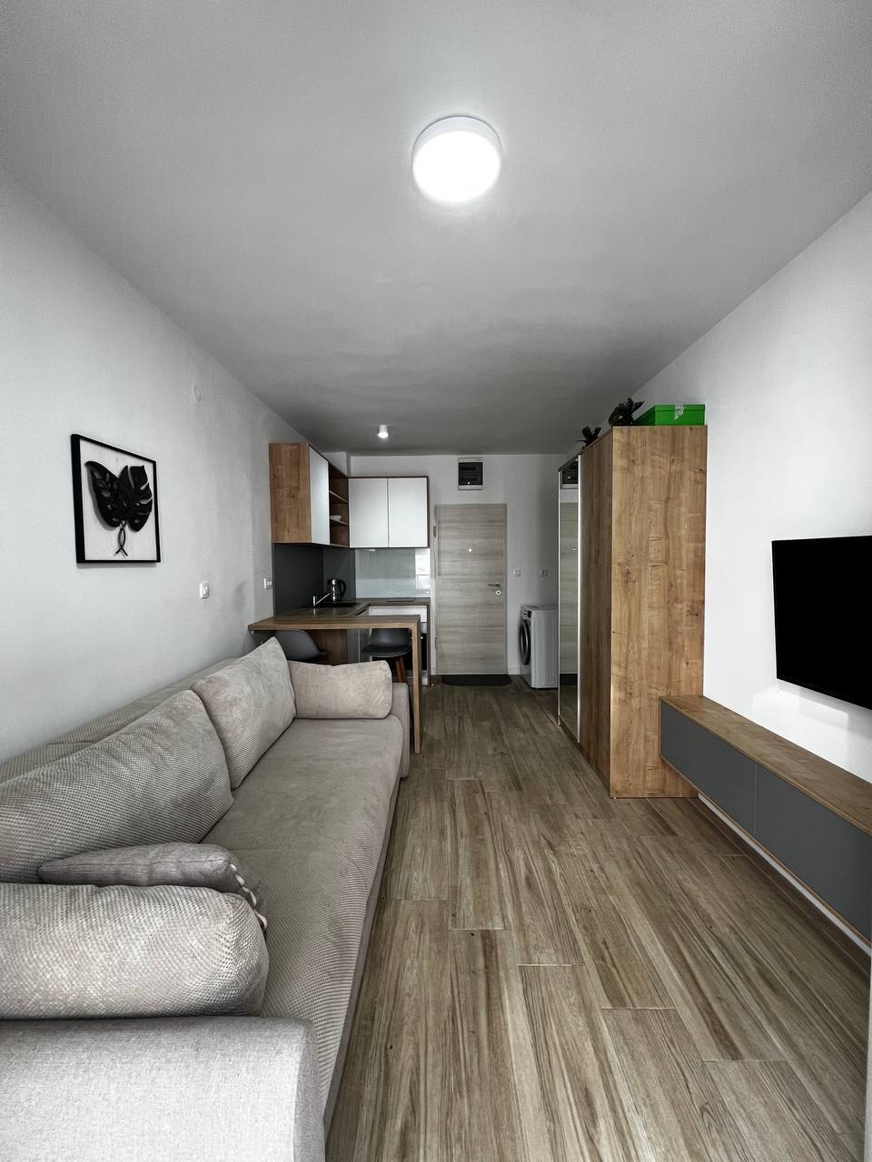 Studio Apartment in Becici with Mountain View