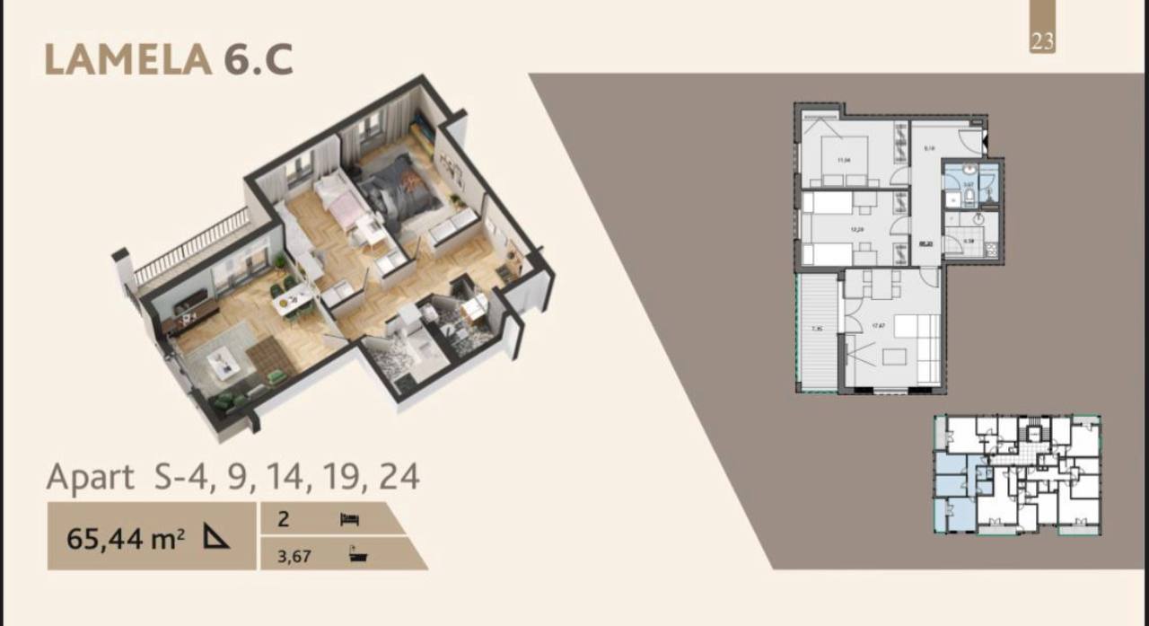 2 Bedroom Apartment in Donja Lastva, Tivat 7