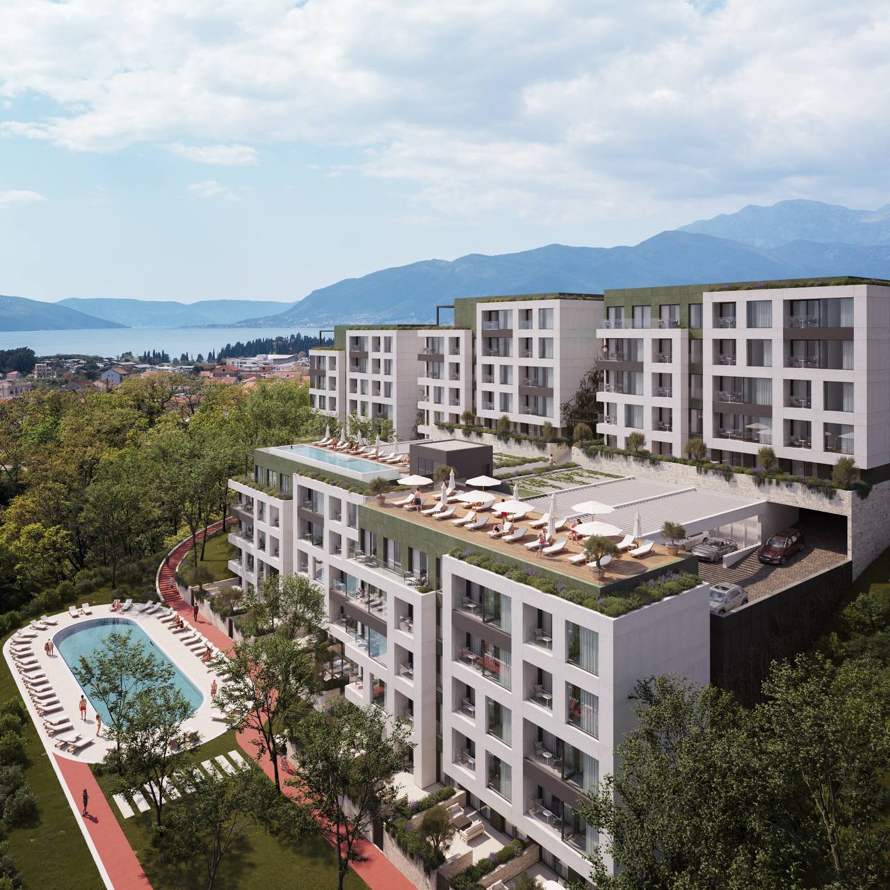 Modern complex in Tivat with stunning sea views 6