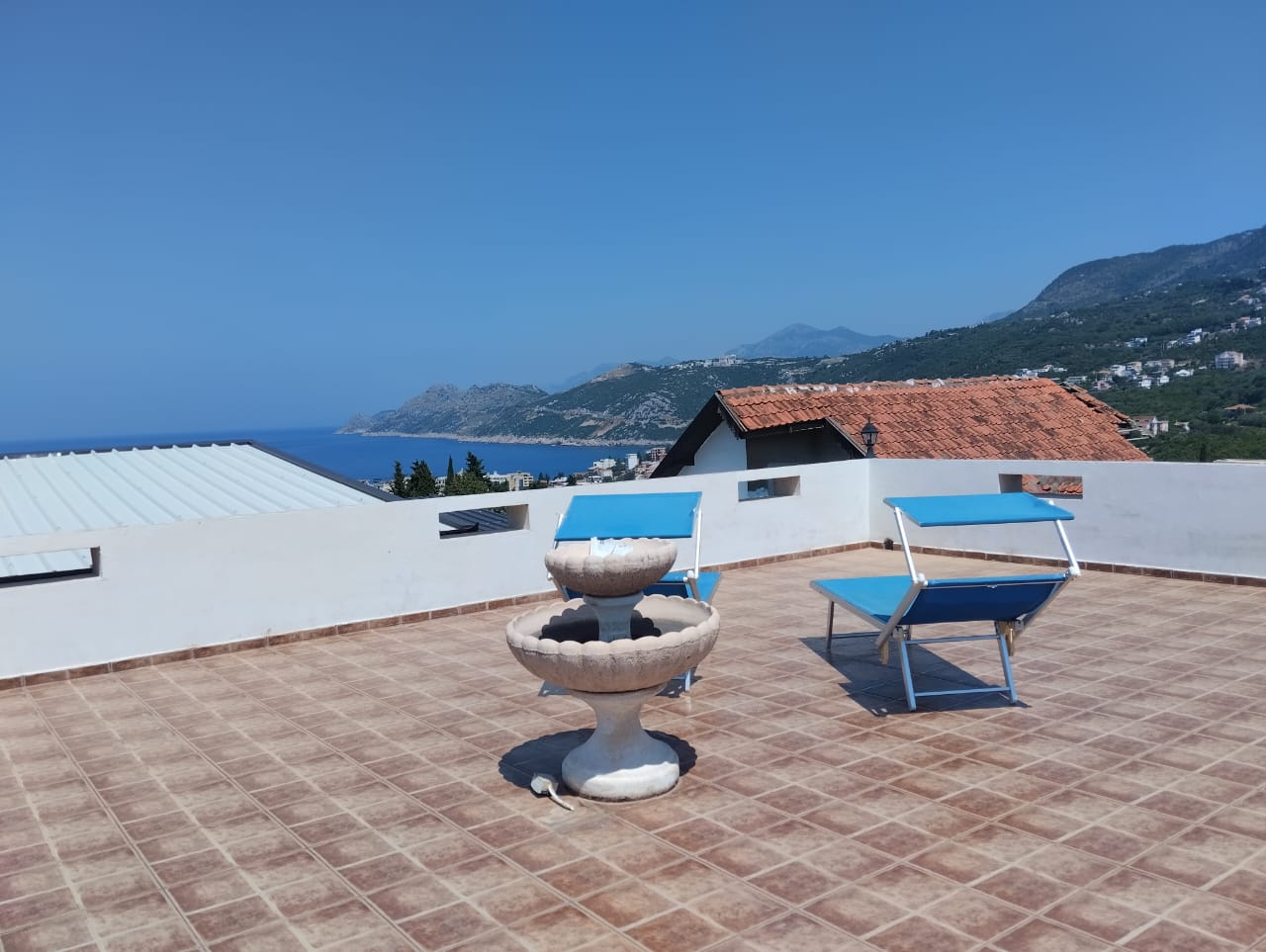 Panoramic Sea View 2-Storey 4-Apartments House with Big Garden in Dubrava 7