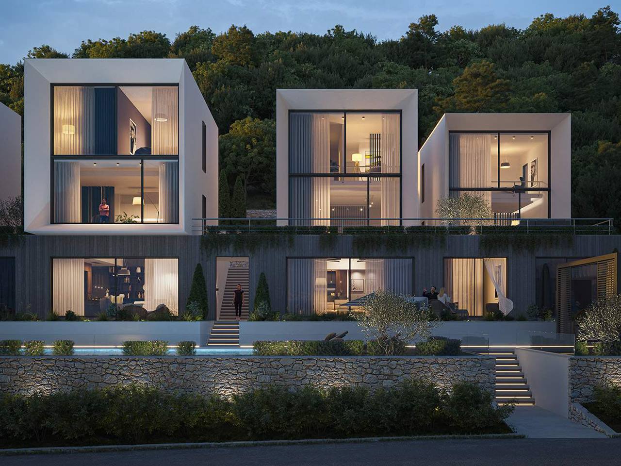 Luxury Apartments with Bay View in Krasici 2