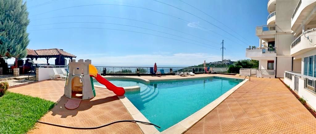 Two-level apartment with pool in Bar, Dobra Voda