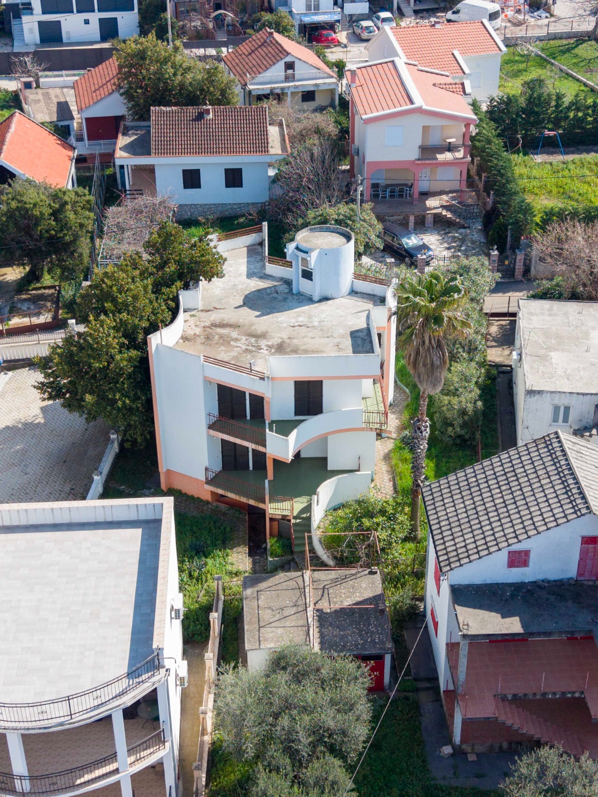 House with Sea View in Dubrava, Bar