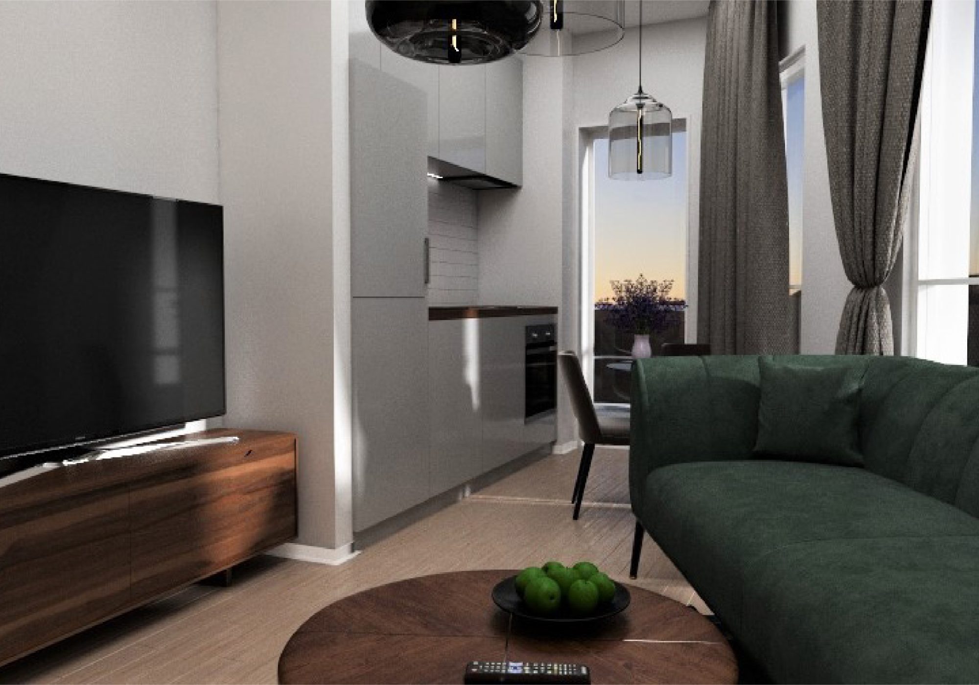 Studio apartment on the first floor with terrace in Igalo 9