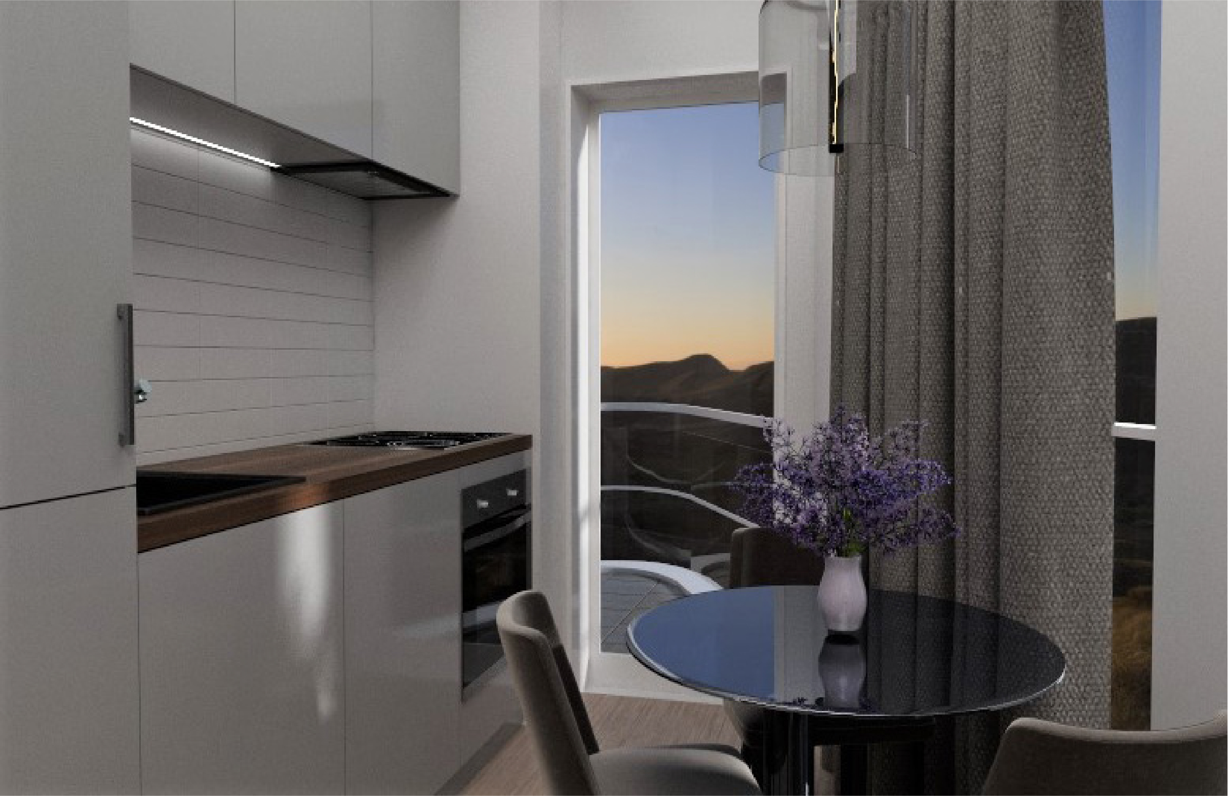 Studio apartment on the first floor with terrace in Igalo 12