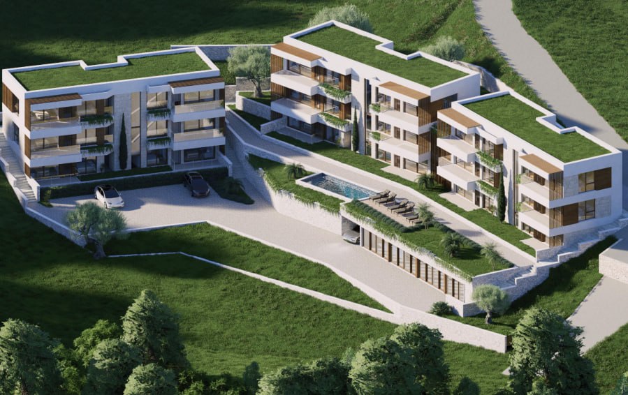 Residential Complex above Sveti Stefan